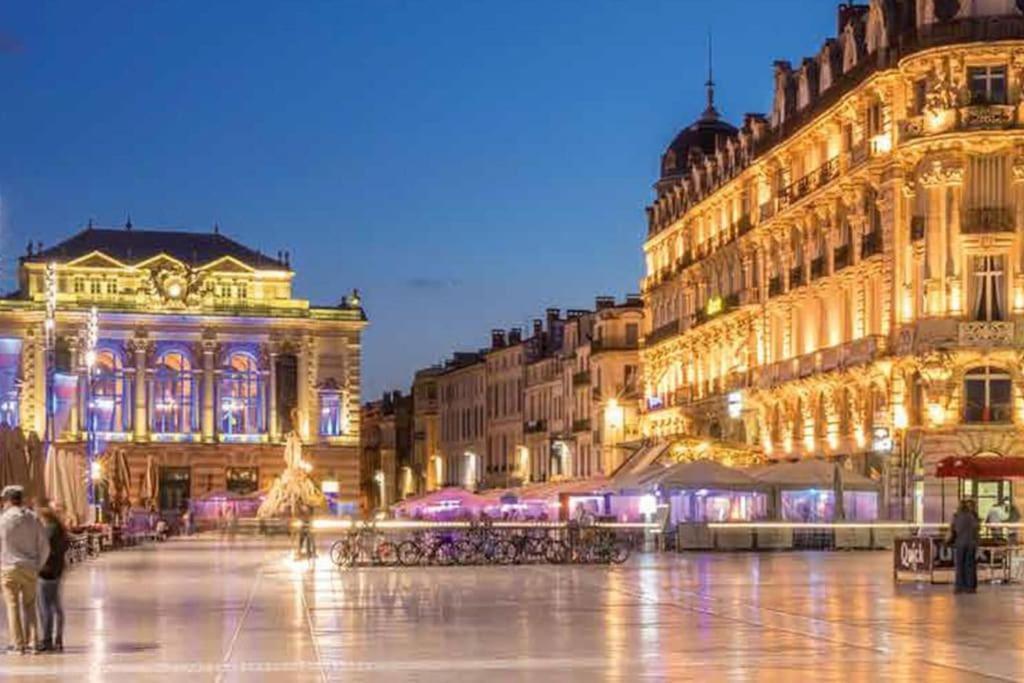 Studio Au Coeur Historique De Montpellier, 2 Personnes Et Wifi Eksteriør bilde